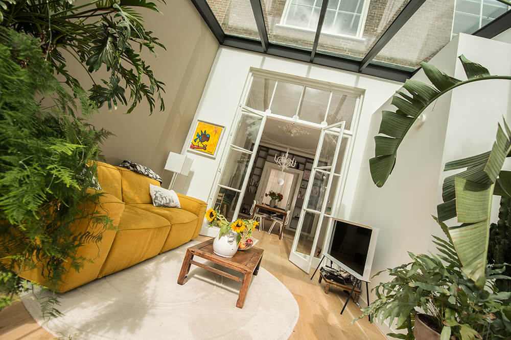 Uitbouw en renovatie · Bilderdijkstraat Leiden - uitbreiding door CJ de Boer