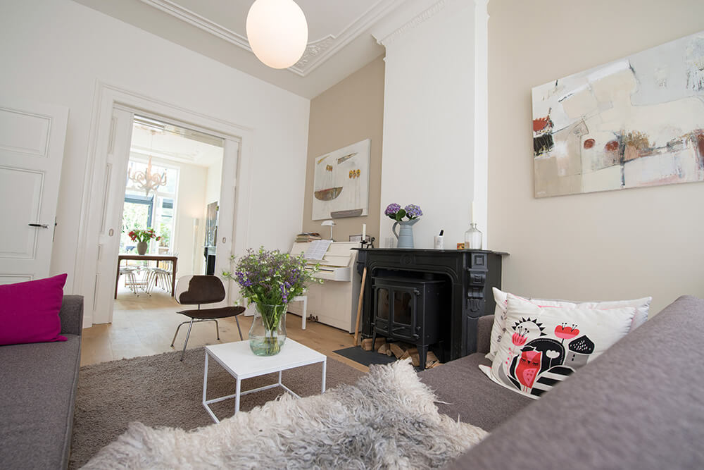 Uitbouw en renovatie · Bilderdijkstraat Leiden - uitbreiding door CJ de Boer