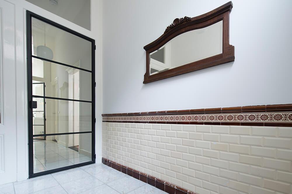 Uitbouw en renovatie · Bilderdijkstraat Leiden - uitbreiding door CJ de Boer