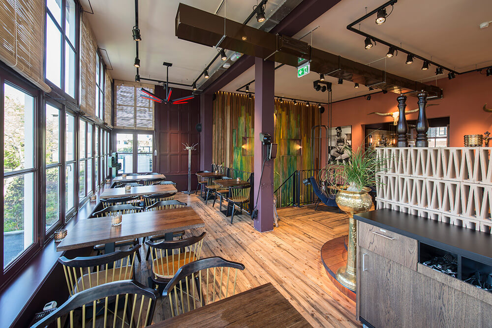 Ontwikkeling restaurant · Restaurant Tabu Leiden - horeca door CJ de Boer