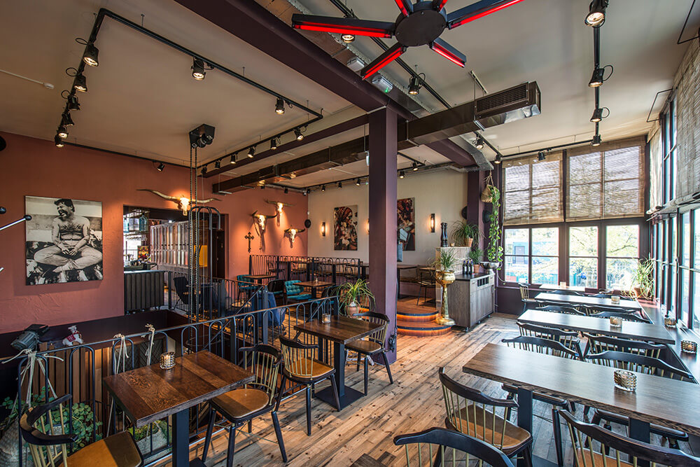 Ontwikkeling restaurant · Restaurant Tabu Leiden - horeca door CJ de Boer