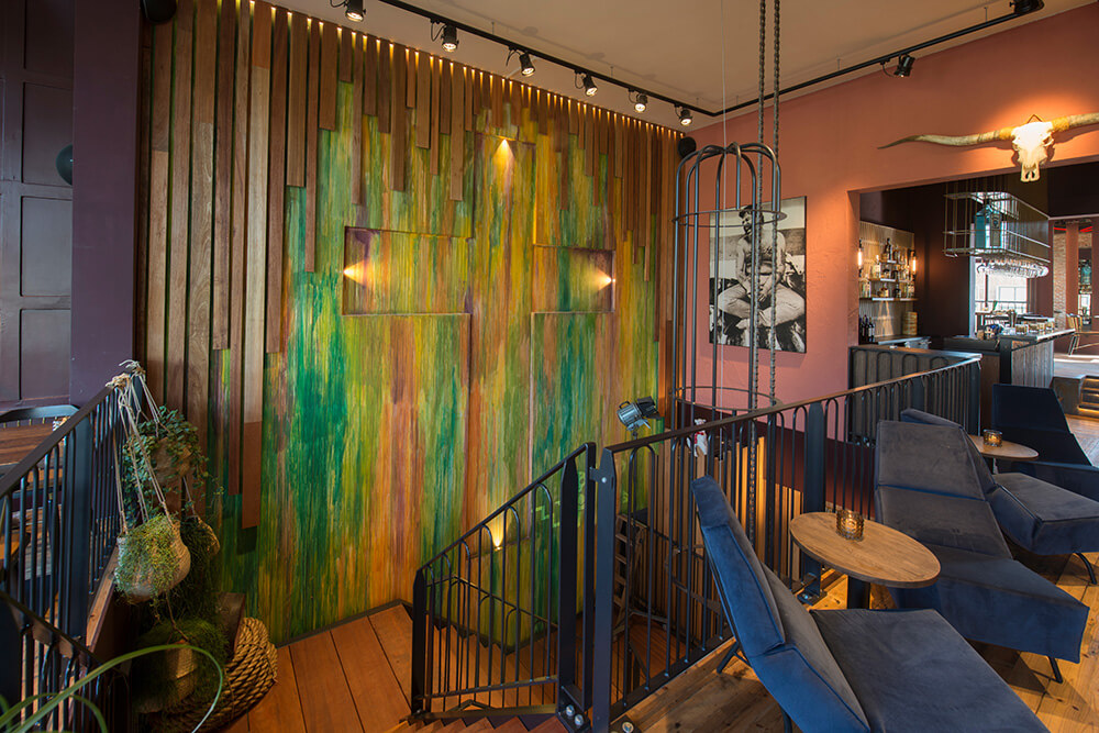 Ontwikkeling restaurant · Restaurant Tabu Leiden - horeca door CJ de Boer