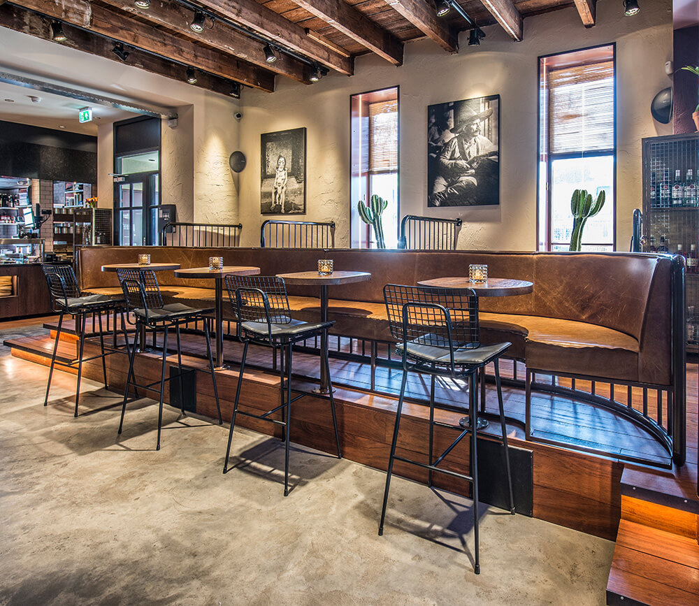 Ontwikkeling restaurant · Restaurant Tabu Leiden - horeca door CJ de Boer