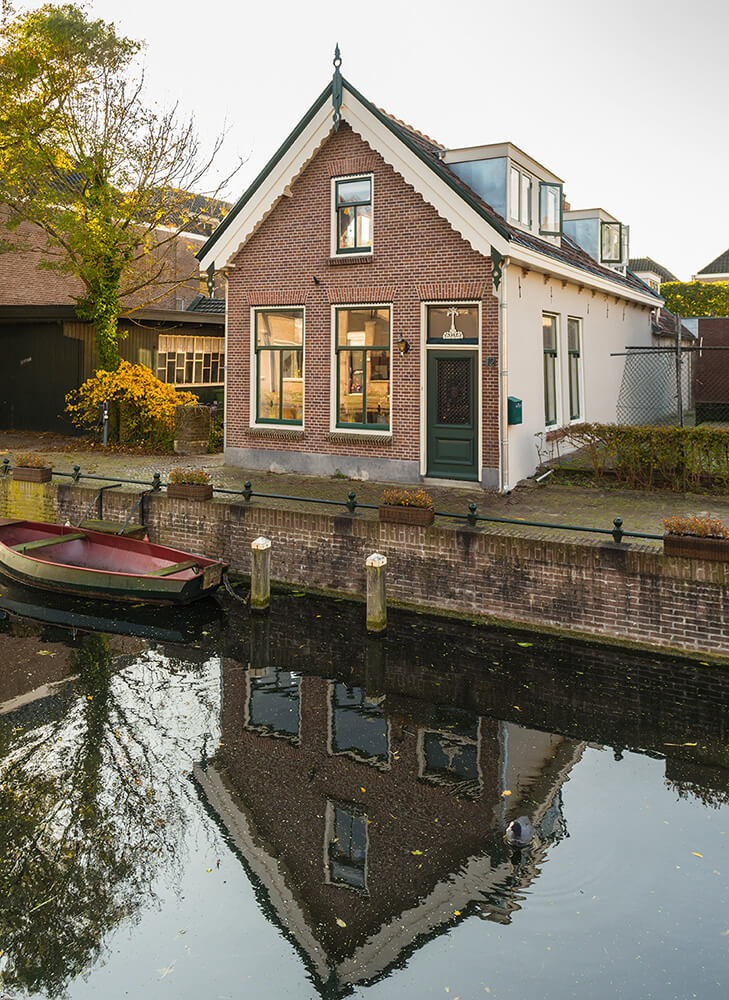 Renovatie monumentaal bijgebouw naar woning · Voorschoten - renovatie door CJ de Boer