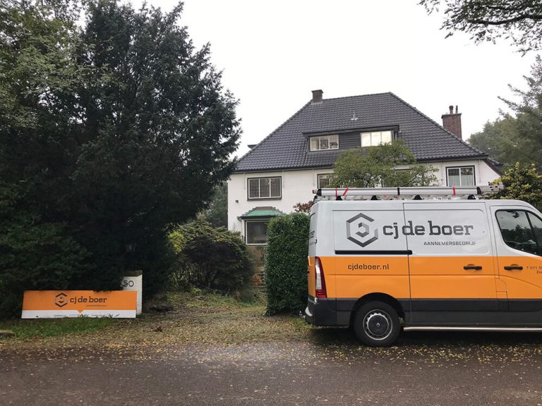 Totaalrenovatie · Konijnenlaan Wassenaar - renovatie door CJ de Boer
