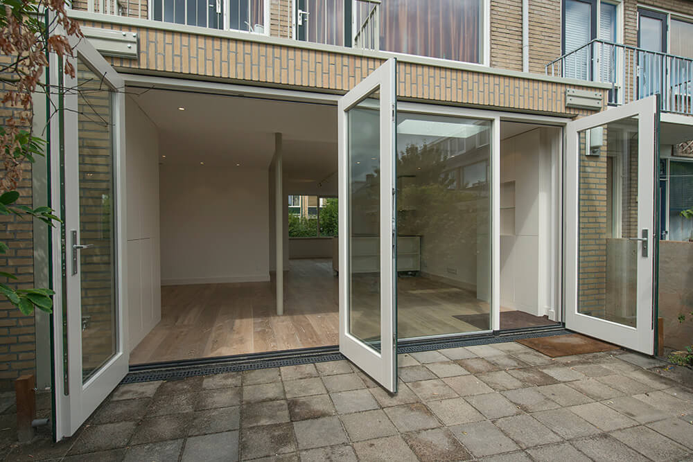 Uitbouw en verduurzamen woning · Jan Steenlaan Oegstgeest - uitbreiding door CJ de Boer