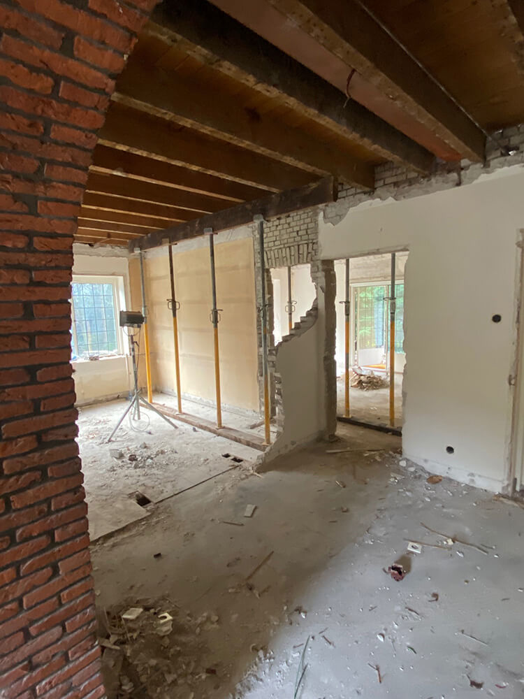Totaalrenovatie · Konijnenlaan Wassenaar - renovatie door CJ de Boer
