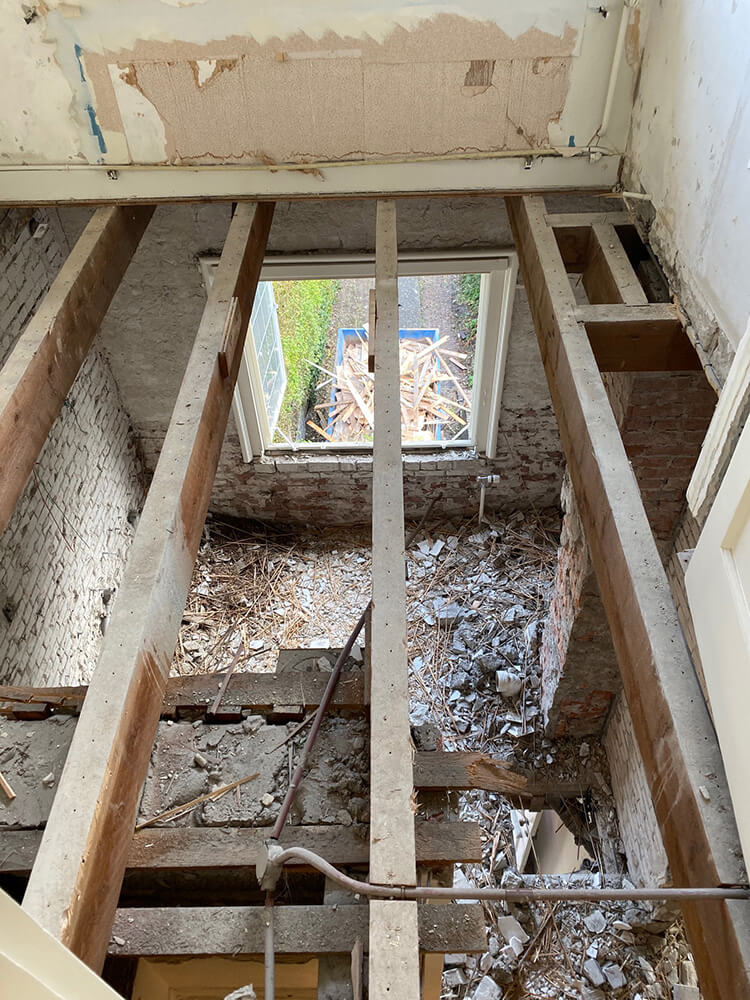 Totaalrenovatie · Konijnenlaan Wassenaar - renovatie door CJ de Boer