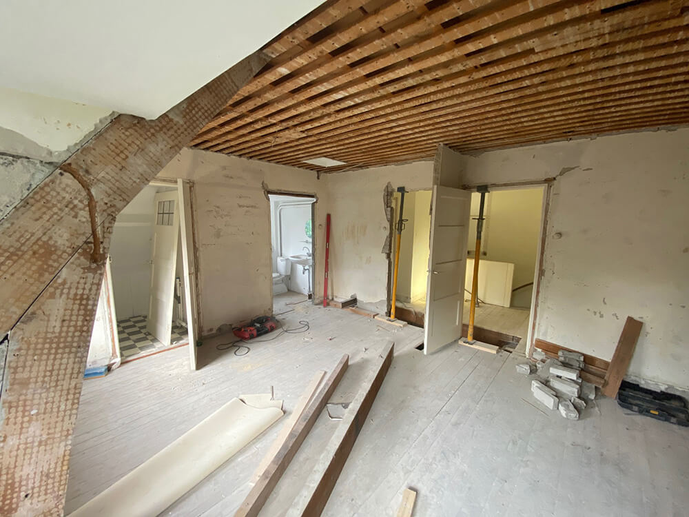 Totaalrenovatie · Konijnenlaan Wassenaar - renovatie door CJ de Boer